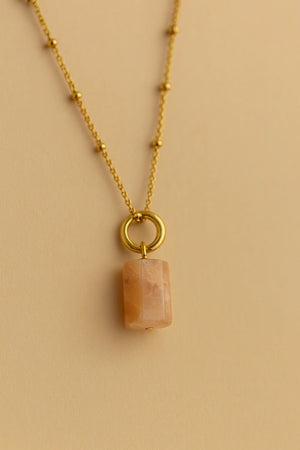 Amara Rose Quartz Necklace