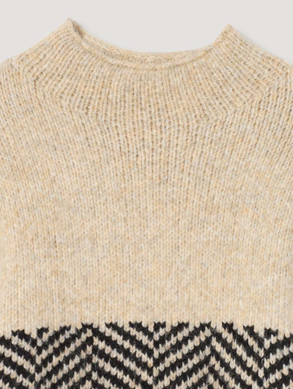 Skatie Funnel Neck Knitted Jumper