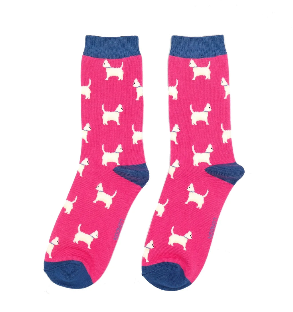 Miss Sparrow Scottie Socks