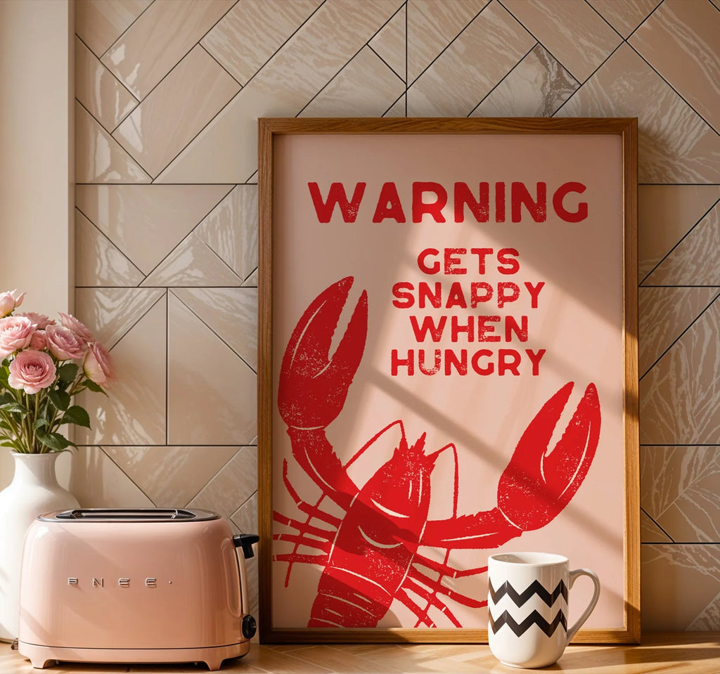 Lobster A4 Art Print