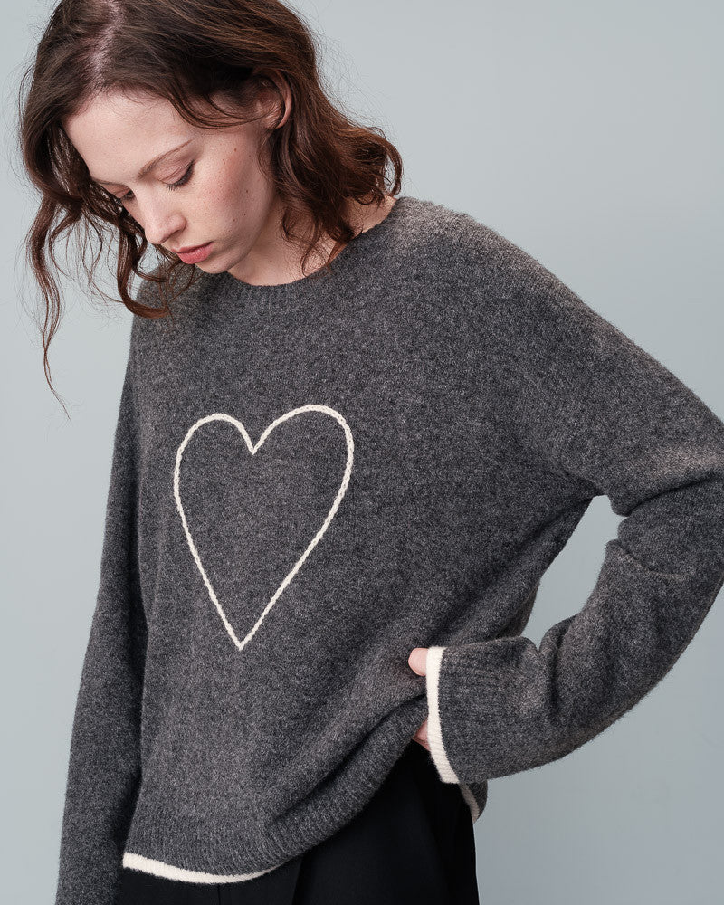 Grace & Mila Namaste Heart Jumper