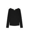 Grace & Mila Stanley Boat Neck Long-Sleeved Top