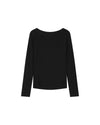 Grace & Mila Stanley Boat Neck Long-Sleeved Top