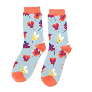 Miss Sparrow Bamboo Violas Socks