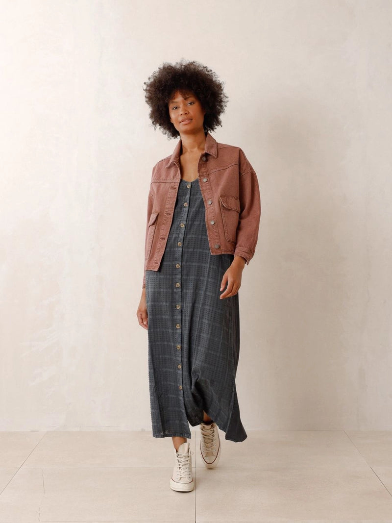 Indi & Cold Jacquard Dress
