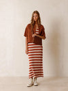Indi & Cold Striped Knitted Dress