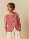 Indi & Cold Basic Linen Vest