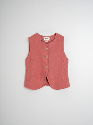 Indi & Cold Basic Linen Vest