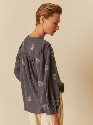 Indi & Cold Embroidered Shirt