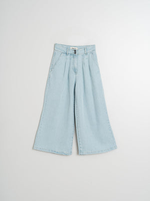 Indi & Cold Denim-Effect Trousers