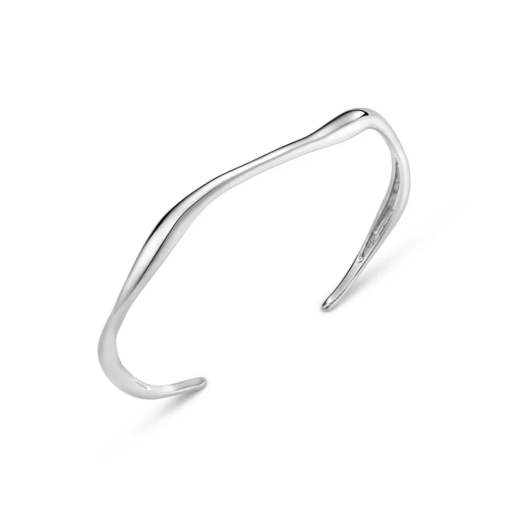 Orelia Fine Wave Bangle