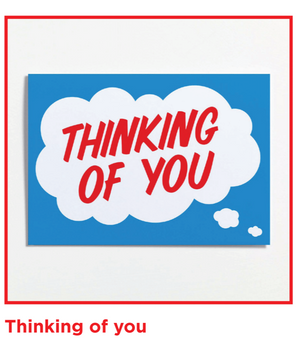 Crispin Finn Thinking of you Card