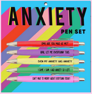 Fun Club Anxiety Pen Set