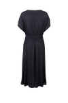 Black Colour Cora V Neck Dress