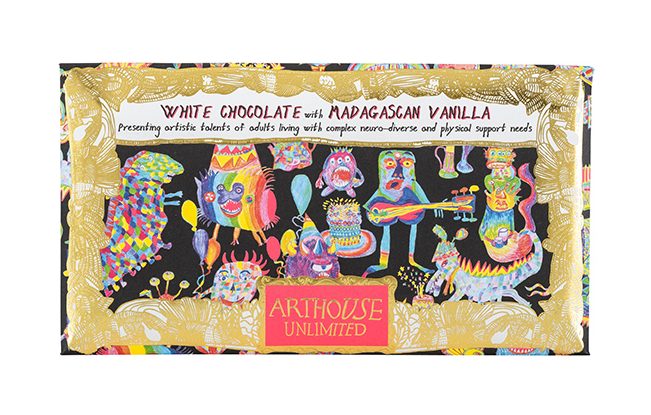 Arthouse "Monster Party" White Chocolate with Madagascan Vanilla
