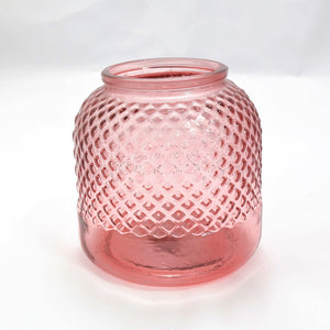 Recycled Glass Hurricane Vase