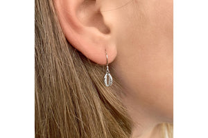 Boho Betty Holt Shell Drop Earrings - Gold/Silver