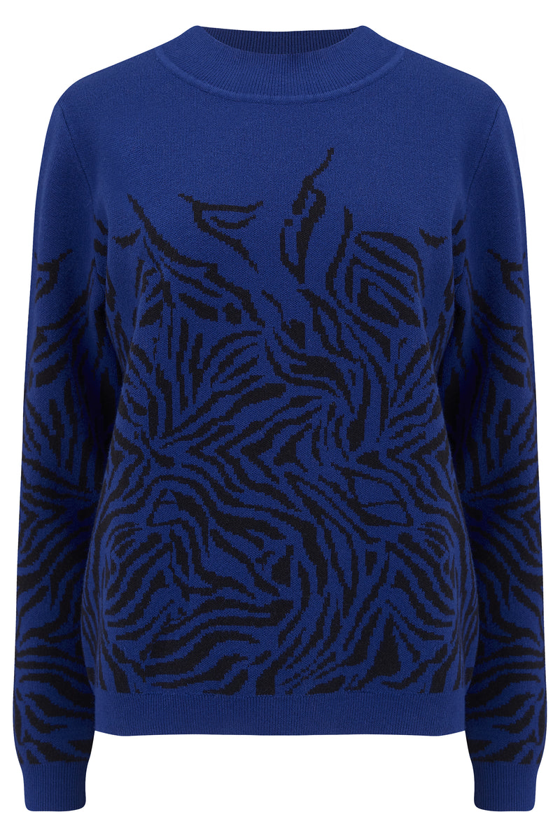 Sugarhill Brighton Aida Midnight Waves Sweater