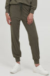 Ichi Kyla Knitted Trousers - Ivy Green