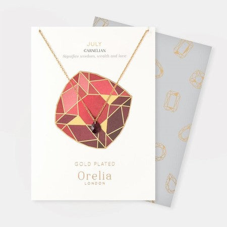 Orelia Birthstone Necklace