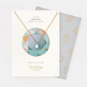 Orelia Birthstone Necklace