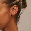 Orelia Emerald Stud & Hoop Earrings 3 Pack Made With Swarovski® Crystals