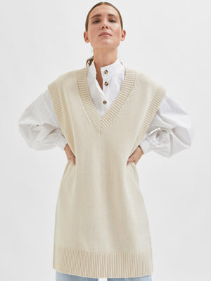 Selected Femme Suvia Knit Vest Dress