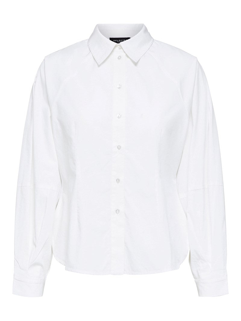 Selected Femme Roonie White Shirt