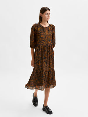 Selected Femme Viole Midi Dress