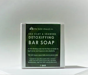 The Balm Shop & Co Sea Clay & Seaweed Detoxifying Bar Soap