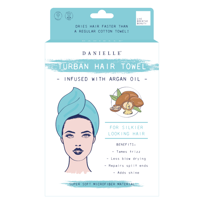 Danielle Argan Oil Infused Hair Turban