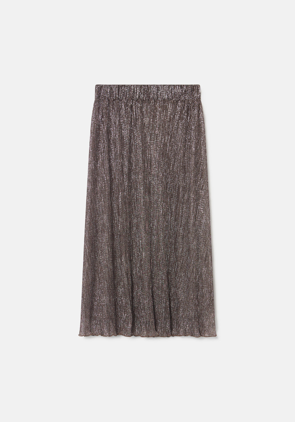 Compania Fantastica Brown Sparkly Skirt