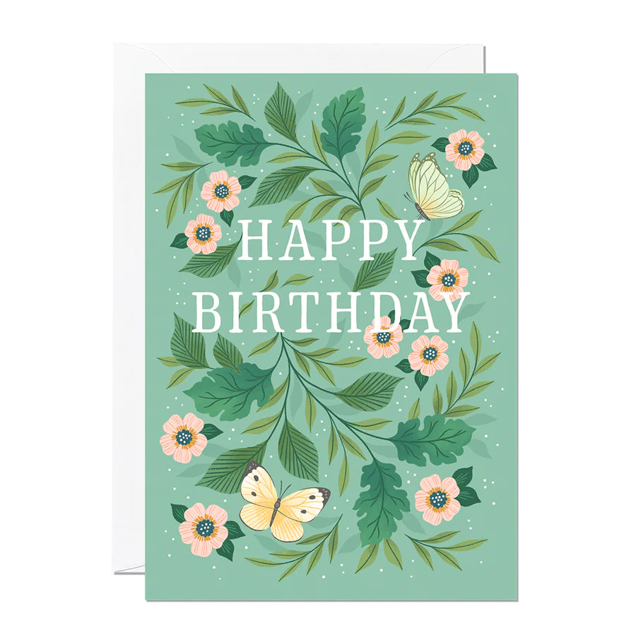 Ricicle "Birthday Butterflies" Card