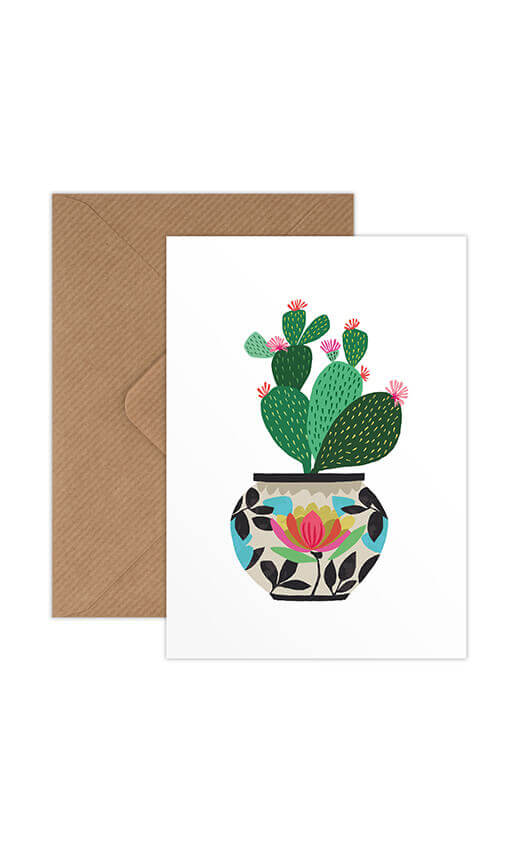 Brie Harrison Cactus Card