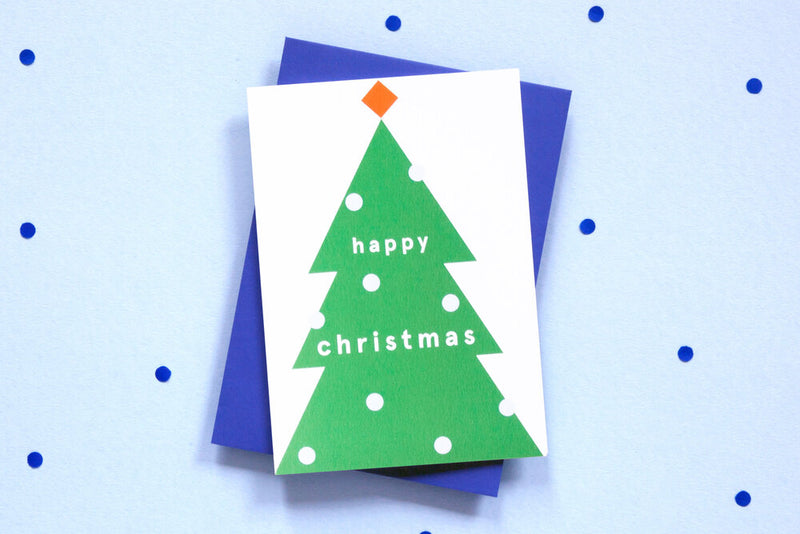 Ola Christmas Tree Card