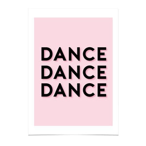 Kiss Me At The Disco 'Dance Dance Dance'A4 Print