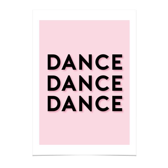 Kiss Me At The Disco 'Dance Dance Dance'A4 Print