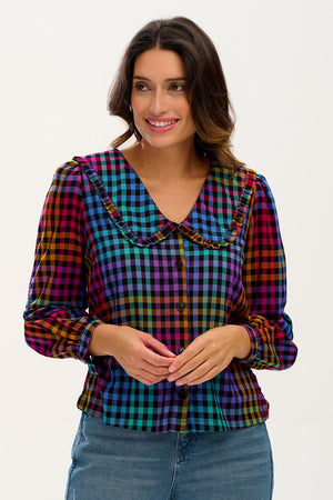 Sugarhill Eliza Frill Blouse