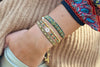 Boho Betty Starshine Emerald Beaded Friendship Bracelet