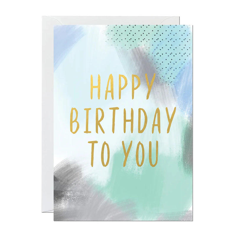 Ricicle "Birthday Green" Card
