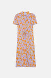 Compania Fantastica Fruit Print Midi Shirt Dress