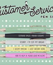Fun Club Customer Service Pen Set
