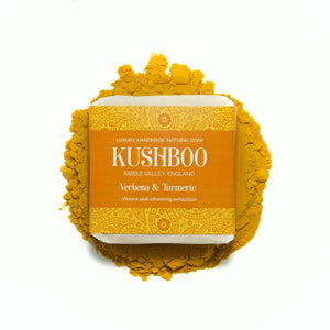 Kushboo Verbena & Tumeric Soap