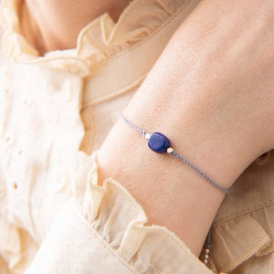 A Beautiful Story Lapis Lazuli Gemstone Bracelet