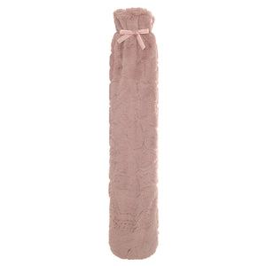 Aroma Home Faux Fur Long Hot Water Bottle