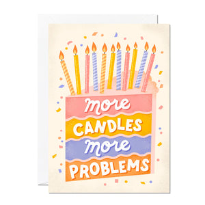 Ricicle "Candles More Problems" Card