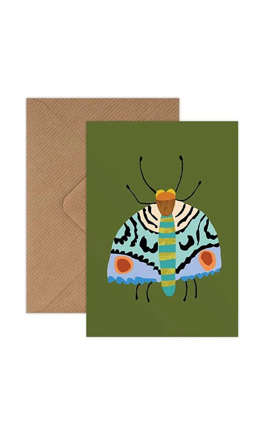 Brie Harrison Moth Mini Card
