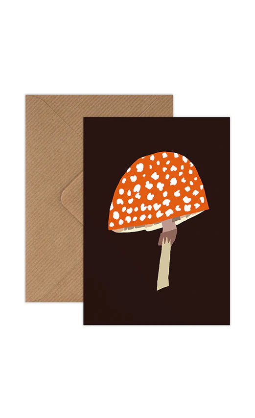 Brie Harrison Mushroom Mini Card