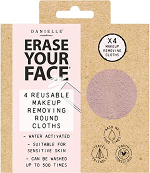 Danielle Erase Your Face 4 Pack Makeup Removing Pads