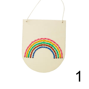 Cotton Clara Small Rainbow Embroidery Board Kit